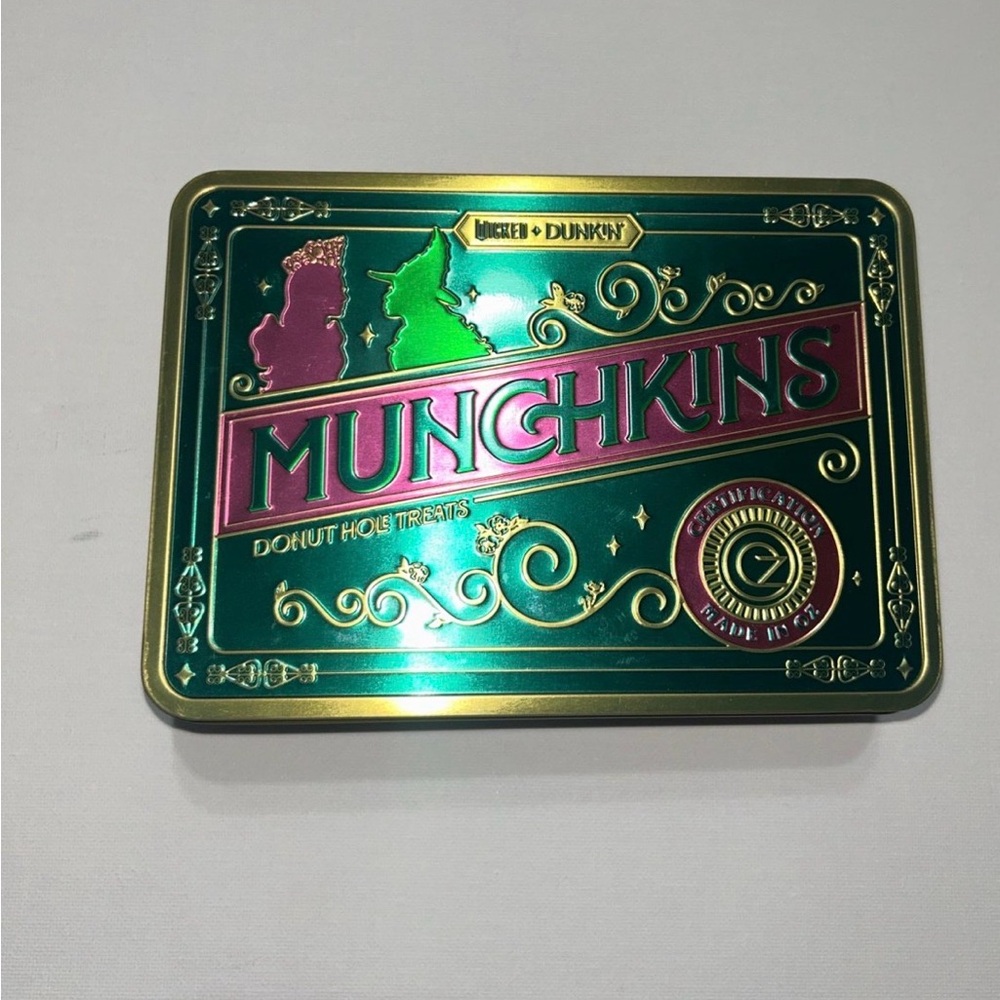 Dunkin' + Wicked Munchkins Tin Box